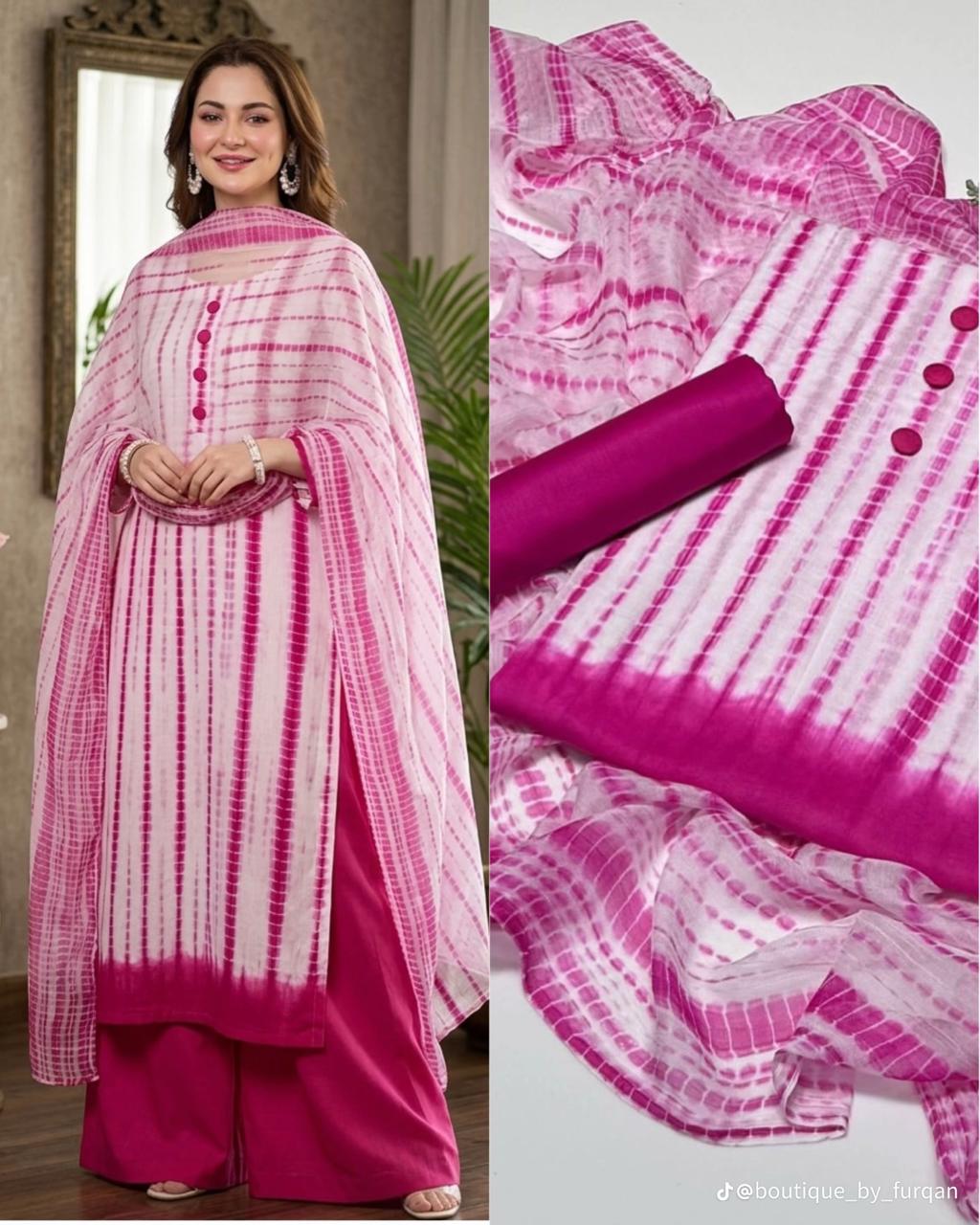 3 Piece Atashi Color Suit Tie n Die