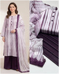 3 Piece Dark Purple Color Suit Tie n Die